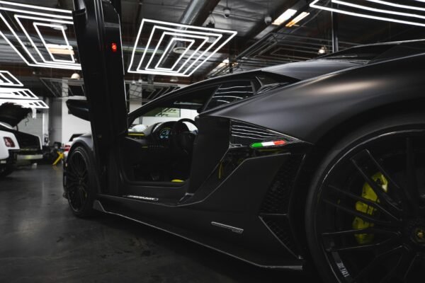 Tesla Model Y lamborghini aventador svj